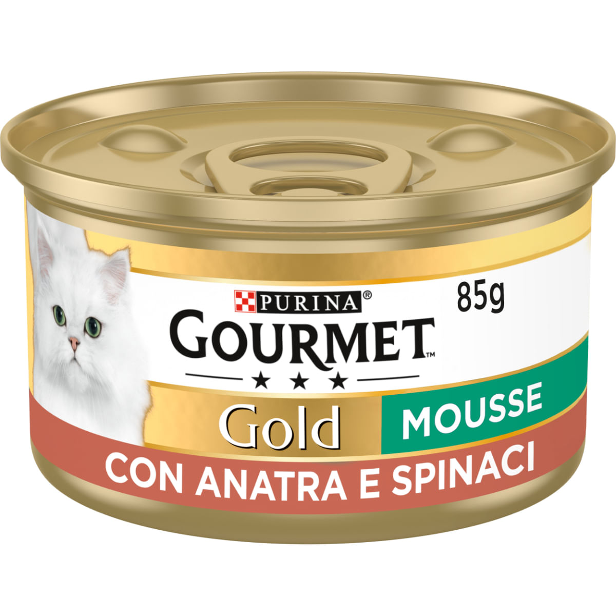 Gourmet Gold 85gr Mousse con Anatra e Spinaci Gourmet Gold 85gr Mousse con Anatra e Spinaci